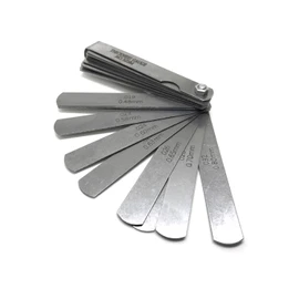 wumio Thickness Gauges, 32 Pieces, Stainless Steel, 0.04 - 0.03 inches (0.04 - 0.88 mm), Gap Measurement, Clearance, Tools, Maintenance, Automobile, Valve, Tapet, Shim, Easy, Simple