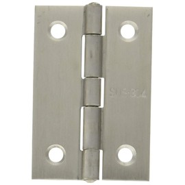 Hi Logic 17493 Stainless Steel Hinges, 2.0 inches (51 mm), Pack of 6