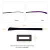Glasses Temple End Tips Soft Silicone Anti Slip Socks Replacement