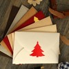 Christmas Envelope Seal Stickers Tree Labels for Xmas Greeting Cards