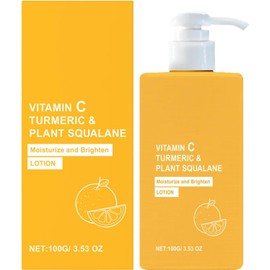 Turmeric & Vitamin C Cream Face & Body Lotion,vitamin c cream,Turmeric,Brightening,Improves Elasticity,Hydrating,Non-Greasy,Daily Use,Even Skin Tone,Glowing Complexion (1PCS)