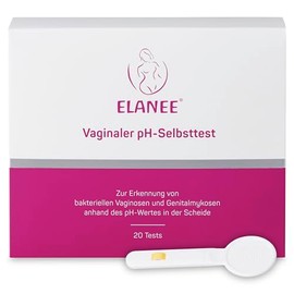 ELANEE Vaginal pH Self Test for Early Detection of Bacterial Infections and Pregnancy Care - Bladder Jump (Pack of 20) (736-00)