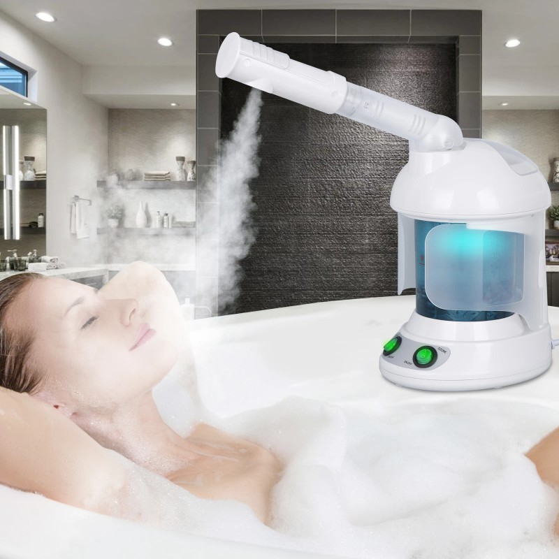 SEGAWE Facial Steamer Ozone Steamer with 360° Rotatable Arm Professional