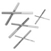 Walfront 8 Piece High Speed Steel H7 Reamer Set Straight