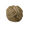 TEHAUX 30M Brown Natural Jute Twine Thick Craft String for
