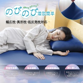 BestOnePlus [Set of 2] Pillow Cover, Super Stretchable, Envelope Type, Photocatalyst, Antibacterial, Odor Resistant, 3D Stretch, Washable, Textured, Pillow Cover, Sweat Absorbent, Quick Drying, All