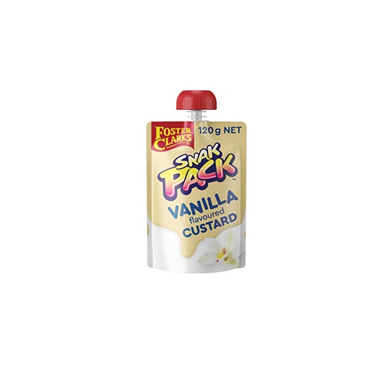 Foster Clark's Vanilla Custard Pouch Snack Pack Flavoured Custard Instant
