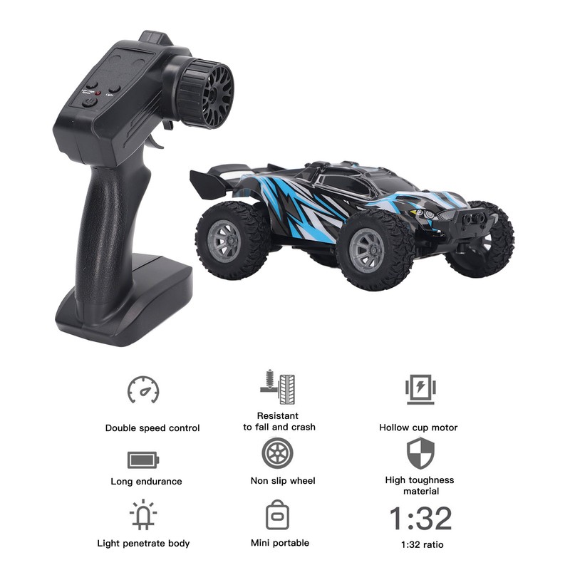2.4Ghz 1:32 Scale Remote Control Car High Speed 2 Modes