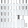 Roshtia 30 Pcs Glass Spray Bottle Clear Empty Bottles Small