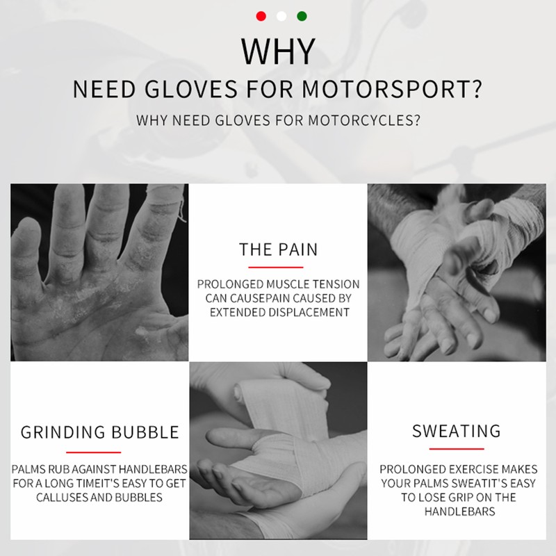 BSDDP Motorcycle Riding Gloves Anti-slip Off-road Four Seasons Outdoor Mountaineering