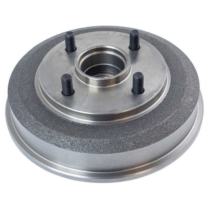 TRQ Rear Brake Drum Set Driver & Passenger Side Compatible