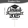 EMORBALS Graduation Cupcake Toppers 2025, Class of 2025 Cupcake Toppers,