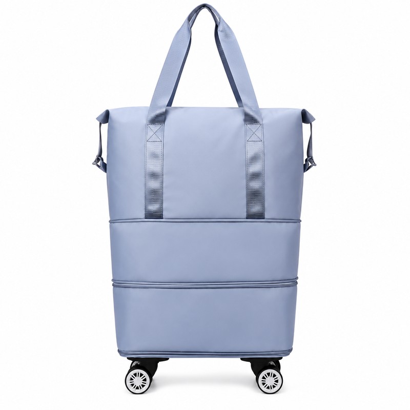 Rolling Travel Storage Bag for Trips – Foldable Adjustable Design