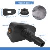 XUKEY 2Pc Universal Adjustable Hole Windshield Washer Nozzles Wiper Water