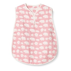 Seikan ELSP-380 PI Sleeper, 6-ply Gauze, 100% Cotton, Elephant Infant, Pink