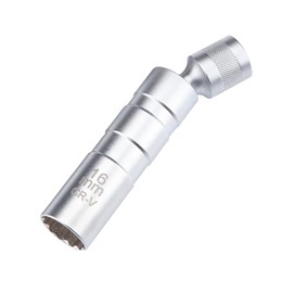 Resze 5/8-Inch（16mm） Thin Wall Spark Plug Socket,12 Points 3/8" Drive Spark Plug Socket,Car Tools,Magnetic Rotating,360-Degree Swivel,Suitable for Most Motorcycle,Car,SUV