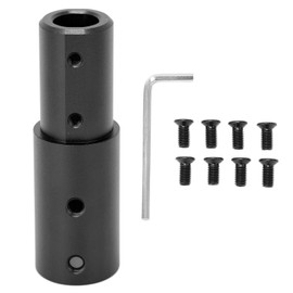 Handlebar Extension Pipe Aluminium Alloy Heightening Pole Riser for M365 1s Pro Pro 2 Essential Lite Black