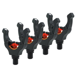 Hirisi Tackle 4 Pcs Carp Fishing Rod Holder Gripper Rod Holder with Magic Magnet Clips Hold Your Fishing Rod