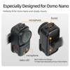 CAPART Foldable Magnetic Mount for DJI OSMO Nano, Vertically Horizonally