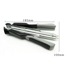 Hog Ring Plier, Manual Plier Staple, C-Type Fence Fencing Nailer Plier, Fastening Clamp Installation Equipment Tool for Animal Wire Fence Birdcage Mattresses Car Cushions