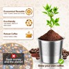 RETHONE K Cup Reusable Coffee Pods, Stainless Steel Reusable K
