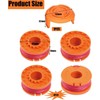 Pack of 4 Strimmer Spool, Strimmer Spool Line Strimmer Wire