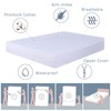 Beedsooth Waterproof Mattress Cover 90 x 200 cm with Zip,