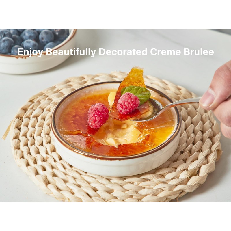 ONEMORE Ramekin Set of 14, Creme Brulee Ramekins Oven Safe