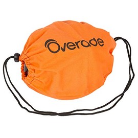 Overade Cotton Bag for Storing and Transporting Folding Helmets Plixi, Plixi FIT, Zoom or Other Bicycle Accessories - Volume 3 Litres - Dimensions 27 x 27 cm - Orange