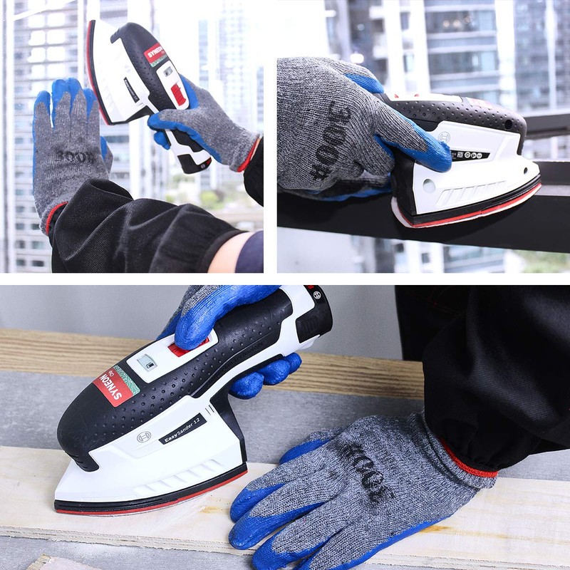 LESNIC 240 Grit Mouse Sanding Pads 60 Pcs, 11 Hole