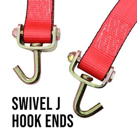 Boxer Pro Tow Dolly Basket Straps with Swivel Hooks – 2 Pack – Wheel Bonnet Tie Down System – 15”-19” Tires, 10,000lbs Breaking Strength with Rubber Sleeve – Wheel Car Basket