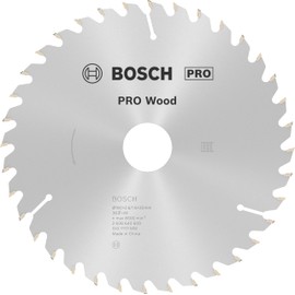 Bosch 1x PRO Wood Circular Saw Blade for Corded Hand-Held Circular Saws (for Softwood, Hardwood, Ø mm, Professional Accessory Hand-Held Circular Saw)