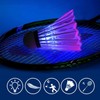 LED Badminton Birdies, Arespark Pack-8 Badminton Shuttlecocks LED, Dark Night