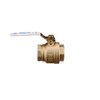 Watts LFFBV-4 Series 2" Lead-Free 2-Piece Full Port Chrome-Plated Brass