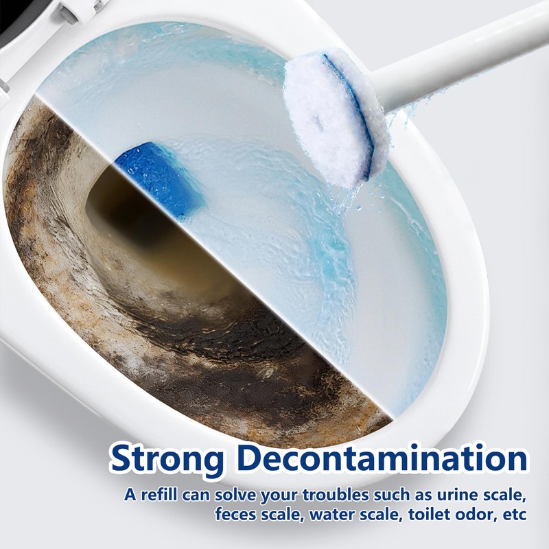 40 Toilet Wand Refills for Clorox Toilet Wand, Disposable Toilet