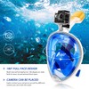 HEARTST Snorkel Mask, New Full Face, 180° Ultra Wide Angle,