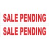 2-6x24 Sale Pending Real Estate Rider Sign Red