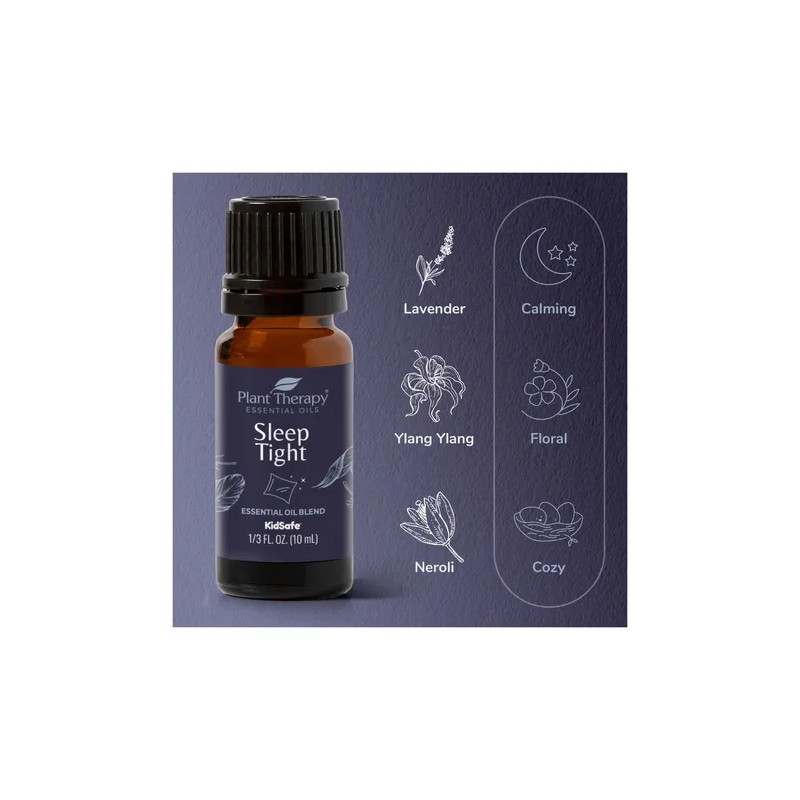 Plant Therapy Sleep Tight Mezcla de aceites esenciales para dormir