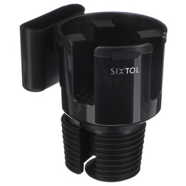 SIXTOL CAR Cup Holder 6 | Getränkehalter-Adapter mit Handyhalterung | erweiterbarer Becherhalter | Flaschenhalter | universal | Flexibler Boden | stabil