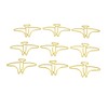 100pcs Paper Clips Prevent Slip Cute Animal Shaped Decorative Metal