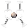 Duoduole 4 Pcs Coconut Opener Tool Stainless Steel Coconut Hole