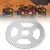 Alomejor T8F 58T White Steel Sprocket 3 Hole Crankset 29