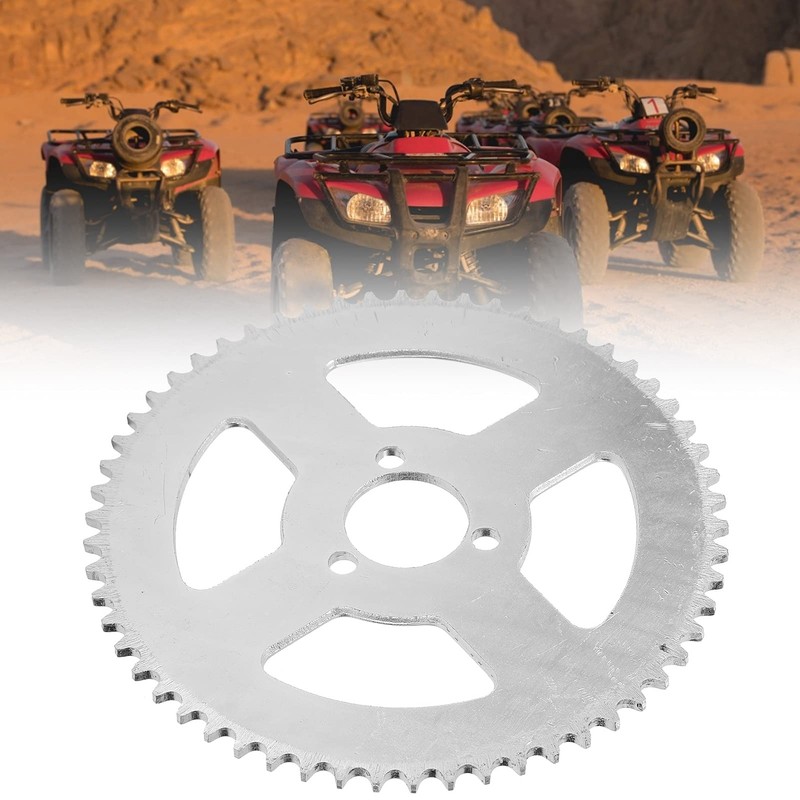 Alomejor T8F 58T White Steel Sprocket 3 Hole Crankset 29