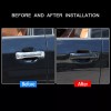 car-attention For 07-21 Toyota Tundra Crew GLOSS BLACK Door Handle