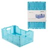 Truu Design Folding Plastic Crates, 30.5 x 20.3 x 11.4cm,