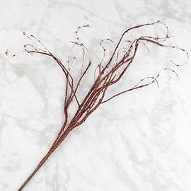 Factory Direct Craft Artificial Chocolate Brown Sparkling Tall Birch Branch | for Indoor Decor