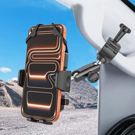 Wukanleng Smartphone Holder, Car Assist Grip, Smartphone Holder, Truck, Smartphone Stand, High Ace Smartphone Stand, A-Pillar Assist Grip, Installation, One Hand Operation, 1 Second, Car Supplies