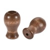 sourcing map Wood Cord Tassel, 3.5mm 9mm Hole Dia. Hanging