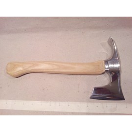 mapsyst Camping Stainless Steel Bearded Hatchet Axe with Shaft Blade - Two Blades Tool