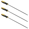 Cjueiom Chainsaw File 3.2mm Round Sharpening Files with Plastic Handle